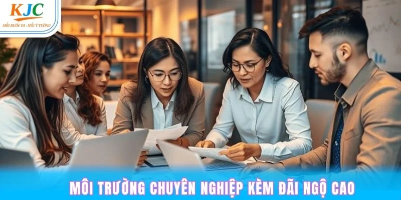 Môi trường làm việc kèm chế độ cực ưu đãi cho những ai ứng tuyển trợ lý tại KJC